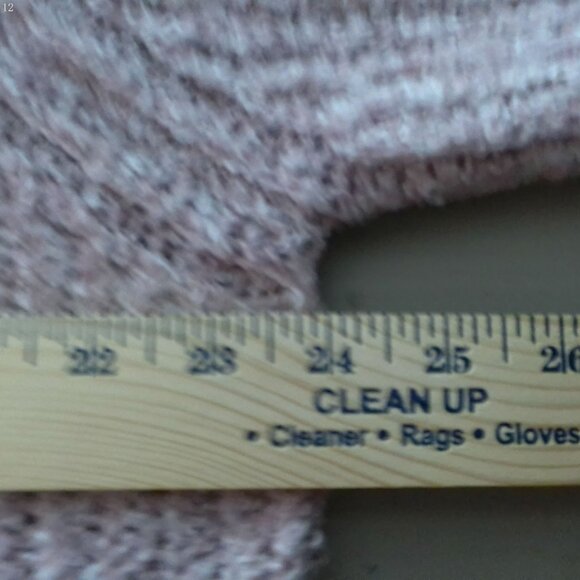 BB DAKOTA  by Steve Madden NWT Long Sleeve Open Front Pink Cardigan w/ Pockets L - Picture 8 of 9